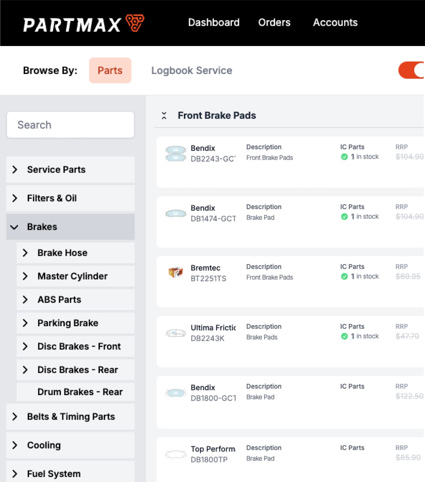 Partmax Screenshot
